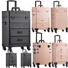 Large Makeup Trolley Case