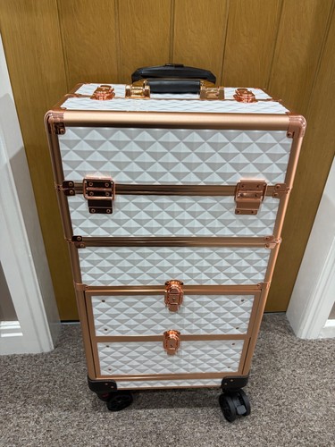 Large vanity case wheels in - on,