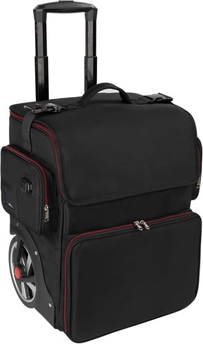 Rolling makeup train case - rolling,