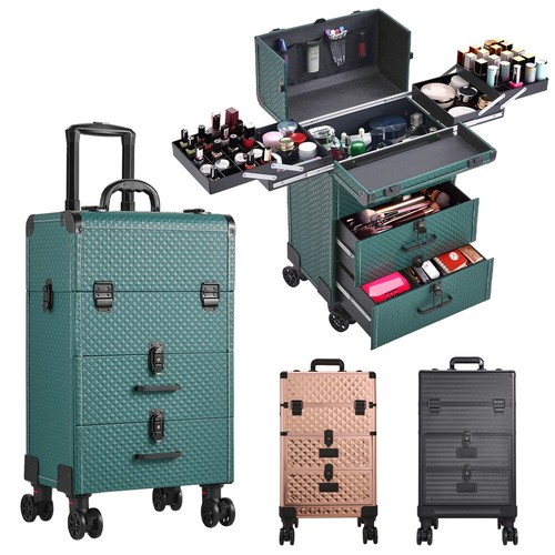 Makeup trolley case large - case,