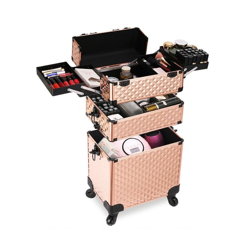 Large makeup case trolley - large,