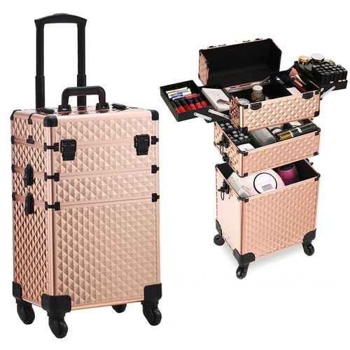 Large makeup trolley case - makeup,