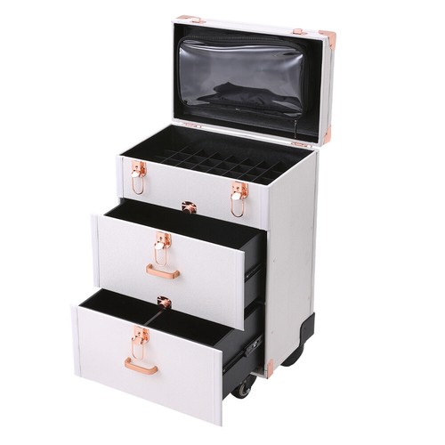 Makeup trolley case large - case,