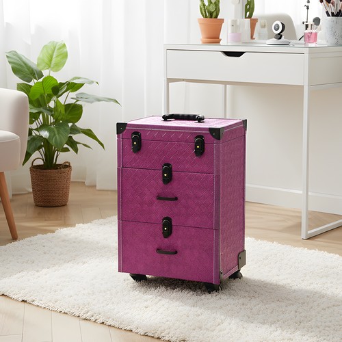 Makeup trolley case - case, large