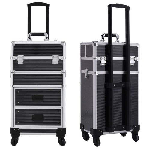 Luggage makeup case trolley - case,
